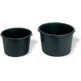 Mörtelkübel, Kunststoff, Fassungvermögen 65 l, Schwarz