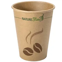 Nature Star Trinkbecher Einweg 0,3 l 50 St. Braun