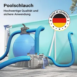 Mèrlett Poolschlauch Blau 21 m
