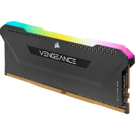 Corsair Vengeance RGB PRO SL schwarz DIMM Kit 32GB, DDR4-3600, CL18-22-22-42 (CMH32GX4M2D3600C18)