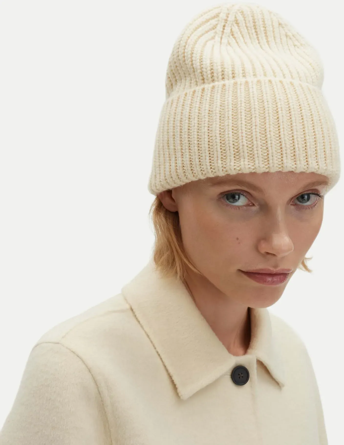 Strickmütze Beky Soft Beige