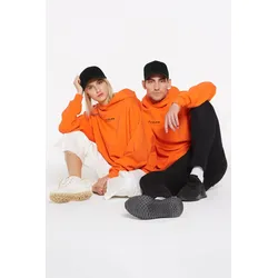 Kapuzensweatshirt HARLEM SOUL Gr. XS/S, orange Herren Sweatshirts mit Baumwolle