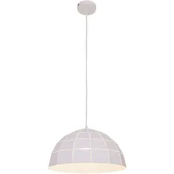 Näve Pendelleuchte "Alison" d:40cm weiß