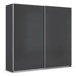 rauch ORANGE Schwebetürenschrank Quadra 225 x 210 cm Dekor Grau
