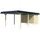 SKANHOLZ Carport Wendland 4,09 x 8,70 m unbehandelt mit Abstellraum