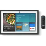 Amazon Echo Show 15 (2024) mit integriertem Fire TV und Alexa-Sprachfernbedienung Smart-Display, Schwarz