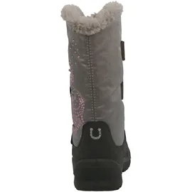 Lurchi "Lurchi Kalina-Sypmpatex", Mädchen, Gr. 28, grau (steel), Kunstfaser, Schuhe Stiefel
