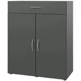Sconto Schuhschrank ¦ grau ¦ Maße (cm): B: 80 H: 98 T: 40.0
