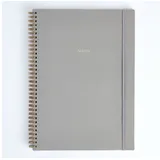 Thalia Notizblock Spiral-Notizblock A4 grau