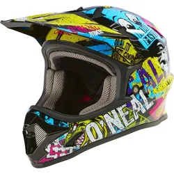 Oneal Sonus Riot Kinder Downhill Helm, mehrfarbig, Größe L
