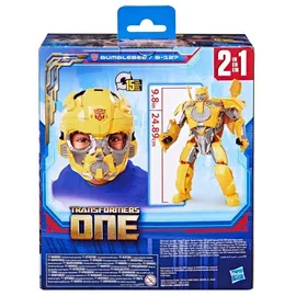 Hasbro Transformers Bumblebee B-127 Gesichtsmaske 26 cm - Rot/Silber/Gelb
