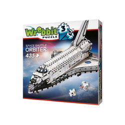 Wrebbit 3D-Puzzle Wrebbit 3D Puzzle 430 Teile Orbiter-Space Shuttle, Puzzleteile