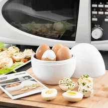 InnovaGoods Boilegg 4 Eier Weiß