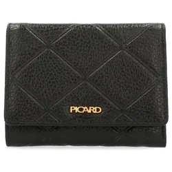 Picard Geldbörse RFID Schutz Leder 12.5 cm  schwarz