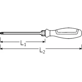 Stahlwille Innensechskantschraubendreher 10507N KK 3 Schlüsselweite 3 mm