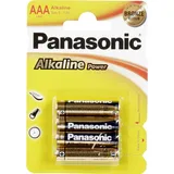 Panasonic Einwegbatterie AAA Alkali