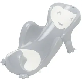 Thermobaby - Badeliege BABYCOON - Ab der Geburt bis zum 8. Lebensmonat (bis 8 kg) - Komfortabel - Spielerisch - Bezauberndes Grau