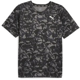 Puma Fit Ultrabreathe AOP Tee T-Shirt, black/q1 Print, L