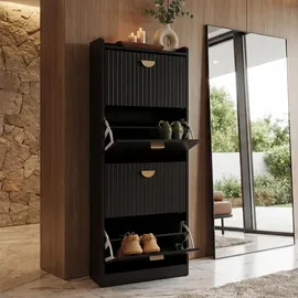 MCW O39 50 x 148 x 24 cm 4 Klappen schwarz