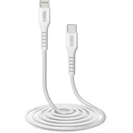 SBS USB-C auf Lightning 2 m Weiß