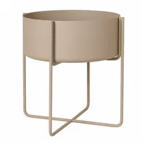 BLOMUS Pflanzgefäß mit Gestell Kena Ø 29 x 80 cm nomad