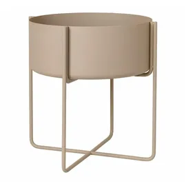 BLOMUS Pflanzgefäß mit Gestell Kena Ø 29 x 80 cm nomad
