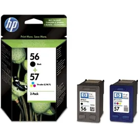 HP 56 schwarz + 57 CMY SA342AE