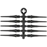 COSMO DARTS - Fit Point Plus - 50er Pack Schwarz