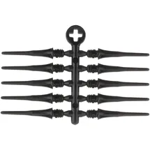 COSMO DARTS - Fit Point Plus - 50er Pack Schwarz