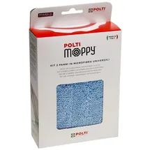 Polti Moppy Kit 2x Mikrofaser Reinigungstücher PAEU0342 Blau