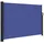 vidaXL Seitenmarkise Ausziehbar 140 x 300 cm Blau Polyester