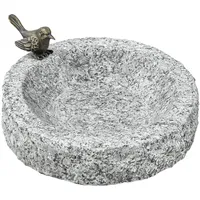 Dehner Vogeltränke Ø30/H7 cm Grau