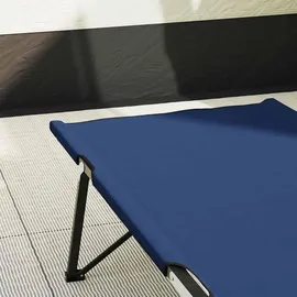 vidaXL Feldbett Klapp Schlafbett Blau