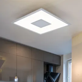 ETC Shop LED Deckenleuchte Panel Esszimmerlampe Wohnzimmerleuchte Flurleuchte Tageslichtlampe, RGB dimmbar Fernbedienung Cct Timer Memory Nachtlicht, 20w 2600lm 3000-6500k warmweiß-kaltweiß, L 45 cm