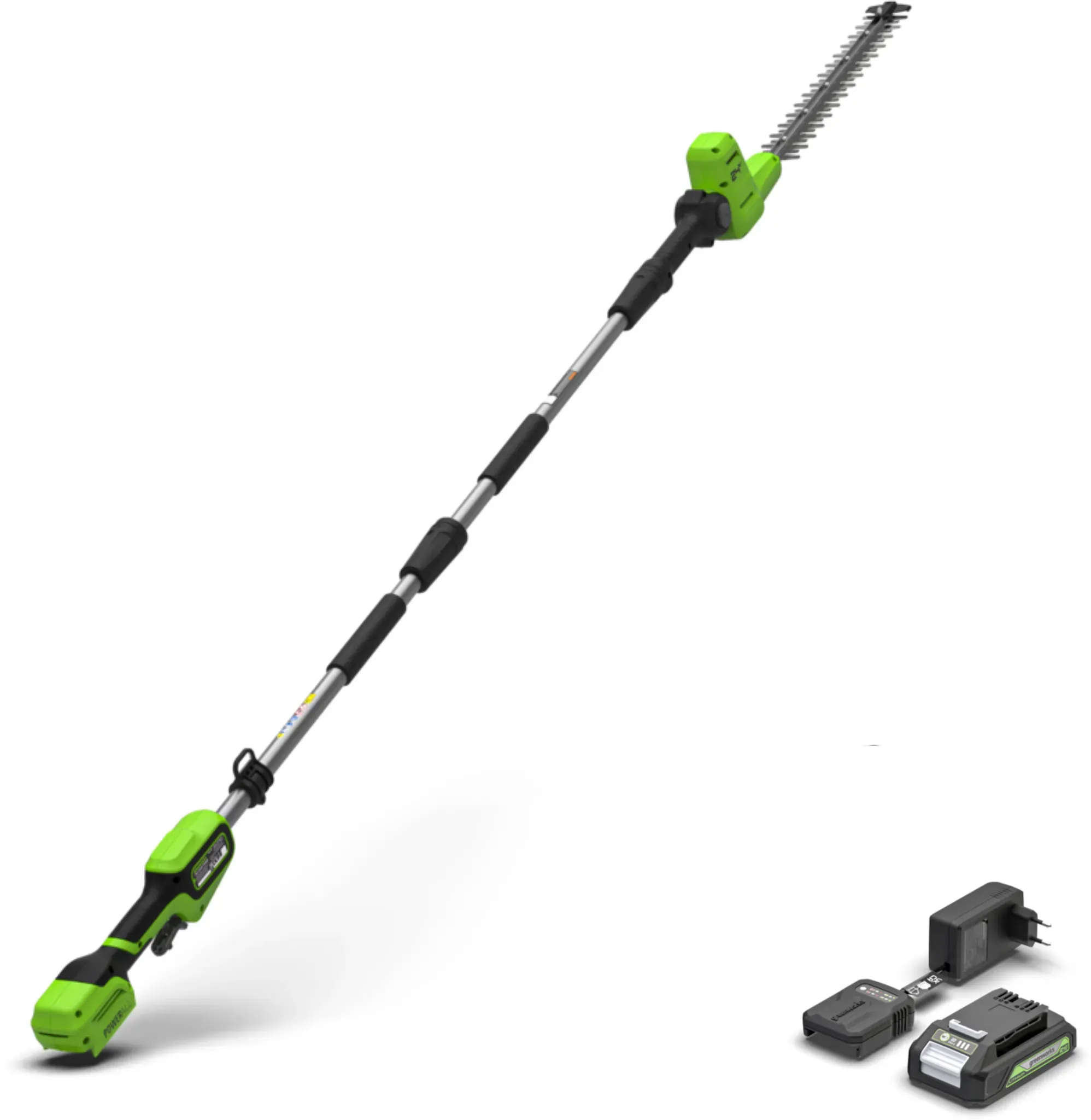 Greenworks POWERALL 24V Stab-Heckenschere 51cm Gen. II - 2Ah Akku