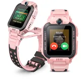 imoo Z7 Smartwatch für Kinder, Smartwatch, Kinder-Smartwatch, Telefon mit Zwei-Wege-Video- und Telefonanruf, Kinder-GPS-Uhr, IPX8-Schwimmwasserbeständigkeit-Rosa