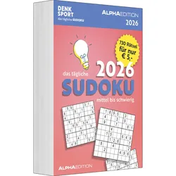 Das tägliche Sudoku 2026 - Kalender 2026