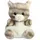 AURORA Palm Pals Katze 13 cm Grau/Weiß