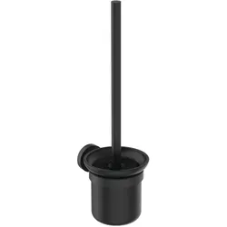 Ideal Standard IOM Bürstengarnitur wandhängend, satiniertes Glas, Accessoires, Silk Black
