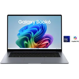 Samsung Galaxy Book6 16" Intel Core Ultra 7 355 16 GB RAM 512 GB SSD Win11 Pro Grau