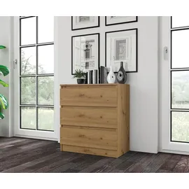 Top e shop Kommode 70 x 75 x 40 cm Braun