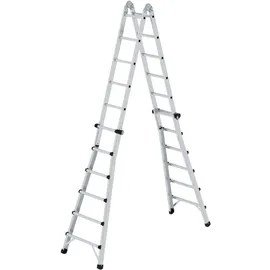 Günzburger Aluminium-Teleskopleiter 4 x 6 Sprossen (32019)