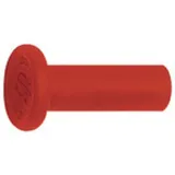 Riegler Verschlussstopfen POM Stutzen 6 mm Farbe Rot