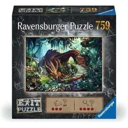 RAVENSBURGER 17366 Erwachsenenpuzzle Exit Erwachsenenpuzzle 759 Teile In der Drachenhöhle