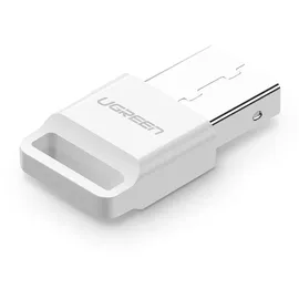 UGREEN USB Bluetooth Adapter 4.0 Qualcomm aptX Bluetooth Empfänger kompatibel mit Smartphones, Bluetooth-Druckern Weiß
