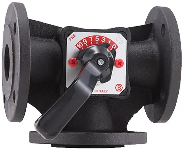 Barberi 3-Wege Segment-Mischventil Flanschversion - PN 6 DN50