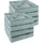 ASPERO Sitzauflage 40 x 40 cm blau 8 St.