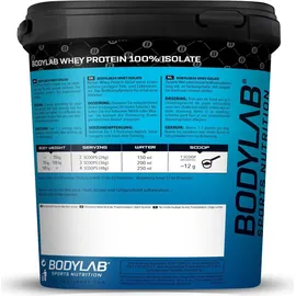 Bodylab24 Whey Protein Isolat 2000 g Neutral