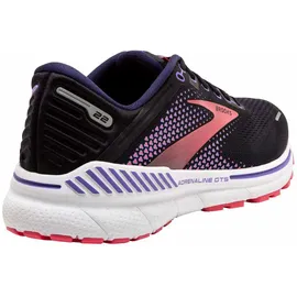 Brooks Adrenaline GTS 22 Damen black/purple/coral 38,5