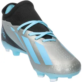 adidas X Crazyfast Messi.3 FG Herren Silver Metallic/Bliss Blue/Core Black 44